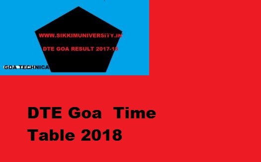 Dte Goa Exam Schedule May/June Exam 2021, Goa Polytechnic Diploma All