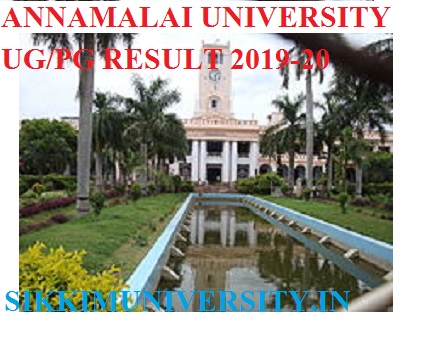 Annamalai University DDE Results 2022- Check Annamalai University Exam Results May 2022 annamalaiuniversity.ac.in 1