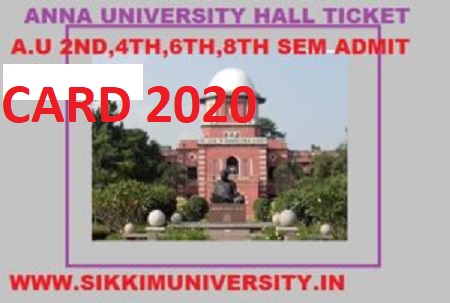 Anna University Hall Ticket April/May Exam 2022 - Download Anna University Admit Card April 2022 @annauniv.edu 1