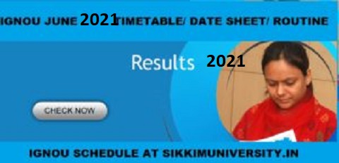IGNOU June 2021 TEE(PG & UG) Time Table Download Exam Date sheet 1