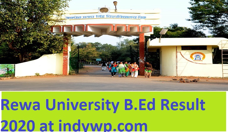 APSU Rewa B.Ed Sem. Results 2021 - Awadhesh Pratap Singh University B ...