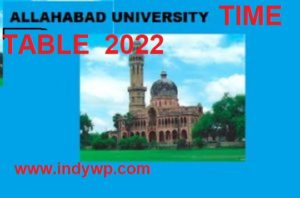 Allahabad State University Exam Schedule 2022 - UOA MA, BA, BCOM, BSC, MSC Exam Time Table 2022 1