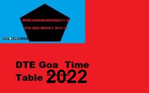 Dte Goa Exam Schedule May/June Exam 2022, Goa Polytechnic Diploma All Sem. Time Table 2022 1