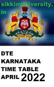 DTE Karnataka 2/4/6 Sem. Date Sheet April 2022, BTELINX Polytechnic Diploma March Exam Date 2022 1