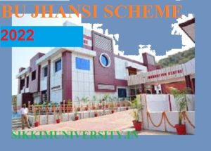 BU Jhansi Exam Scheme 2022 - Bundelkhand University Jhansi Routine 1