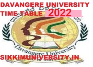 Davangere University Date sheet 2022 - BA, MA, BSC, MSC, B.Com, MCOM Time Table 2022 1