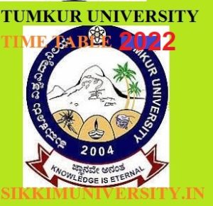 Tumkur University Time Table 2022 Date Sheet UG & PG Exam Schedule/Scheme 1