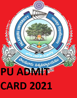 Palamuru University Hall Ticket 2021 for UG & PG Exam (Released) - Download @palamuruuniversity.ac.in Degree Hall Ticket 2021 1