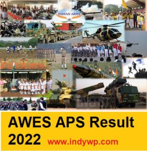 AWES APS TGT PRT PGT Results 2022 Check Cut off Marks/Merit List 2022 @Awesindia.com 1