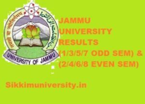 Jammu University Result 2022 1/2/3/4/5/6/7/8 ODD & EVEN Sem Part I, II, III @coeju.com 1
